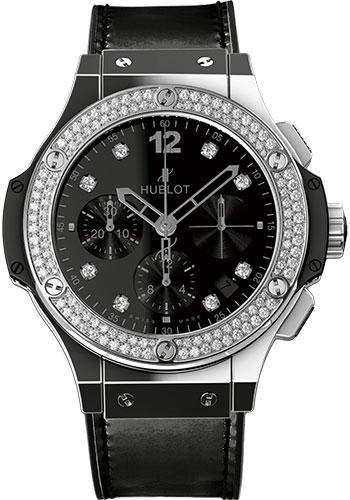 Hublot Watch Big Bang One Click Steel Diamonds 33 mm, Black