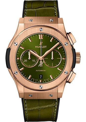 Hublot Classic Fusion King Gold Bracelet Watch - 520.OX.1180.OX